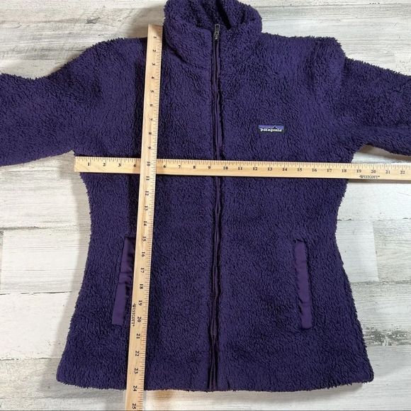Patagonia Women’s Los Gatos Tempest Purple Fleece Jacket Size Small 25210 - Picture 5 of 7